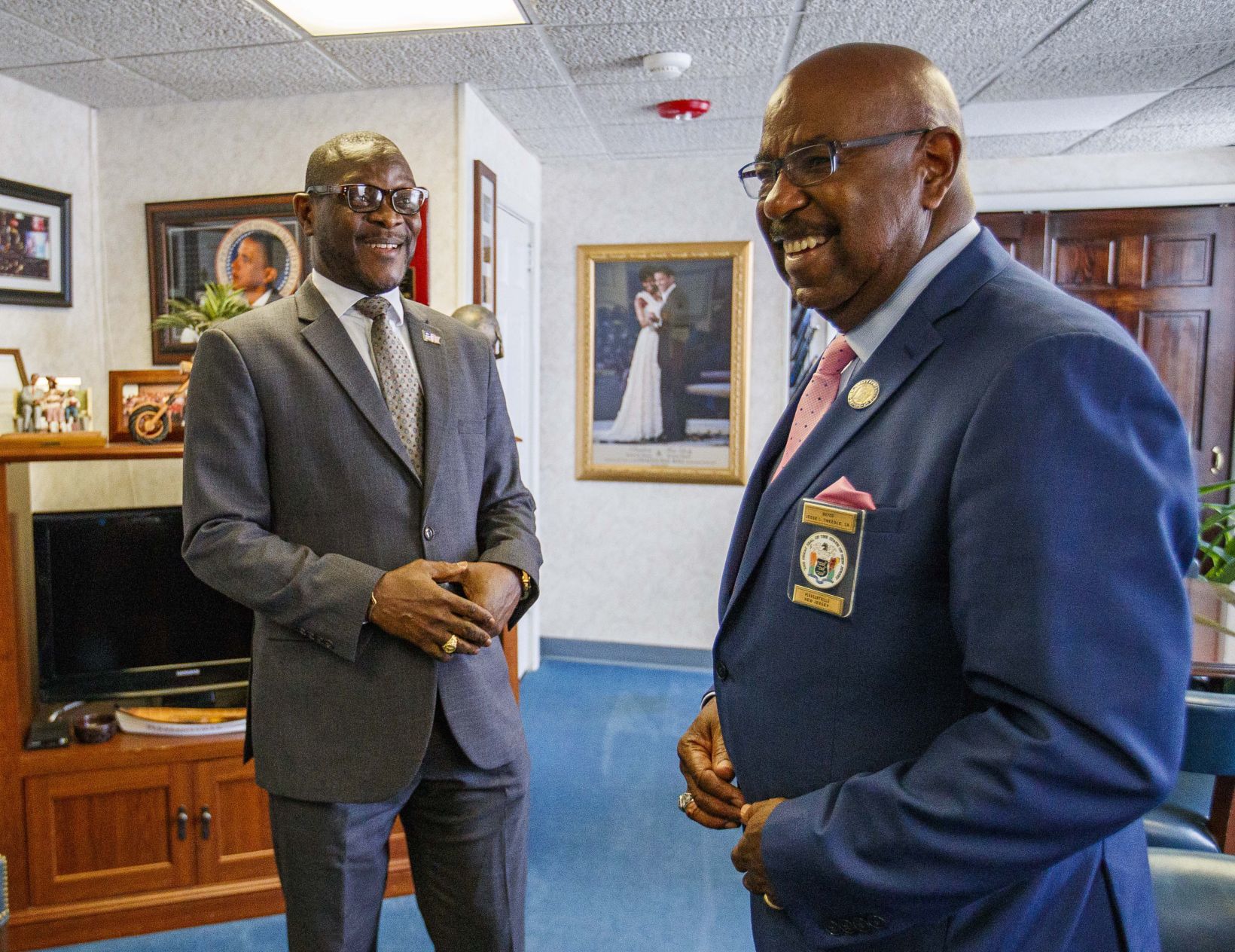 Liberian Ambassador arrives in Pleasantville